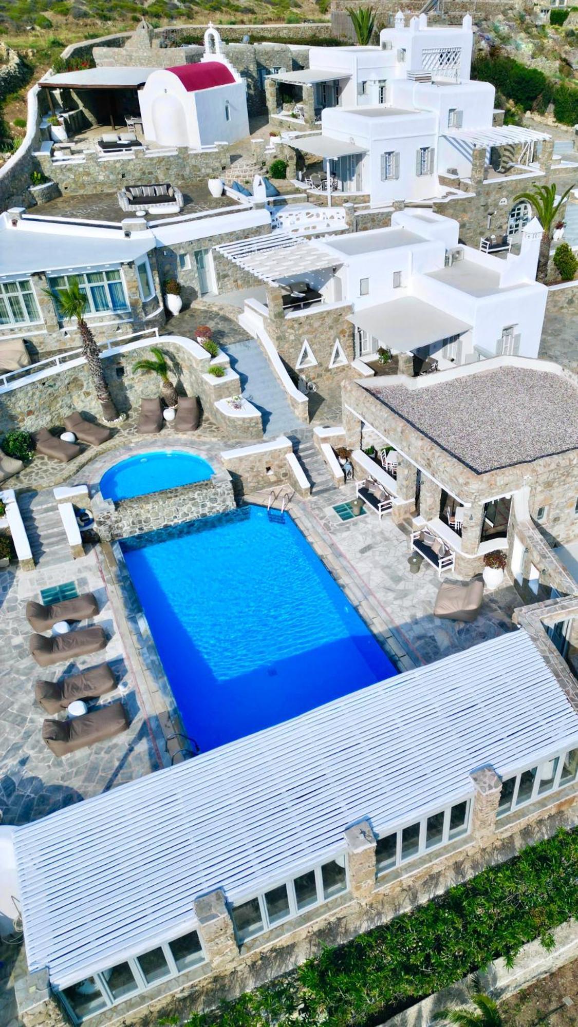 Kallos Of Mykonos - Previous Leonis Summer Houses Орнос Экстерьер фото