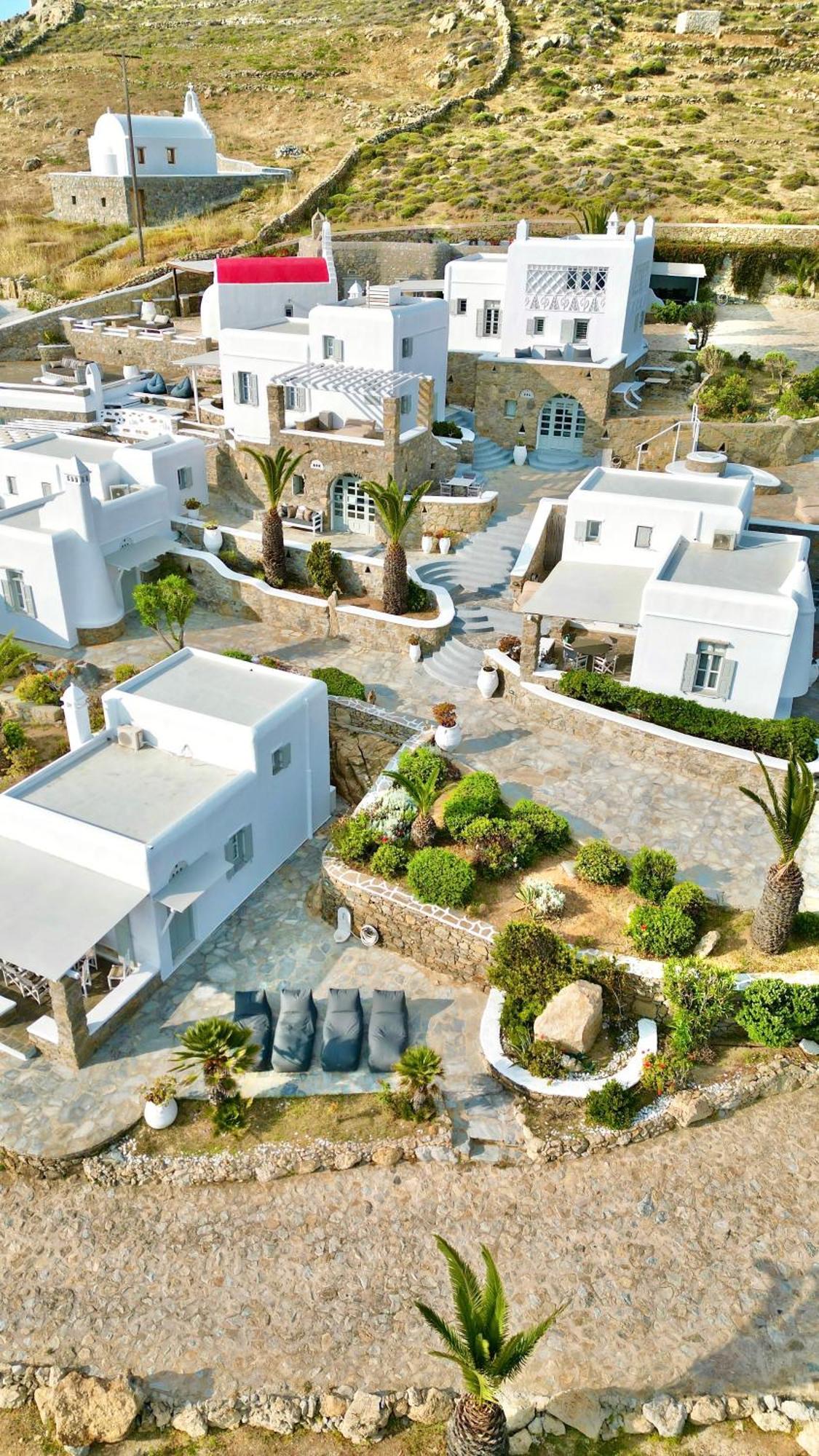 Kallos Of Mykonos - Previous Leonis Summer Houses Орнос Экстерьер фото